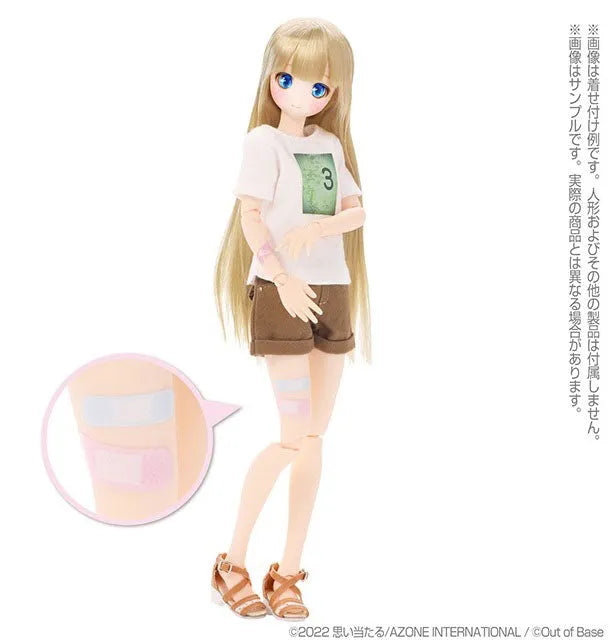 Adhesive Bandage Sticker set (M, L) Simple (DOLL ACCESSORY)ㅤ – Azone International – ActionFigureBrasil