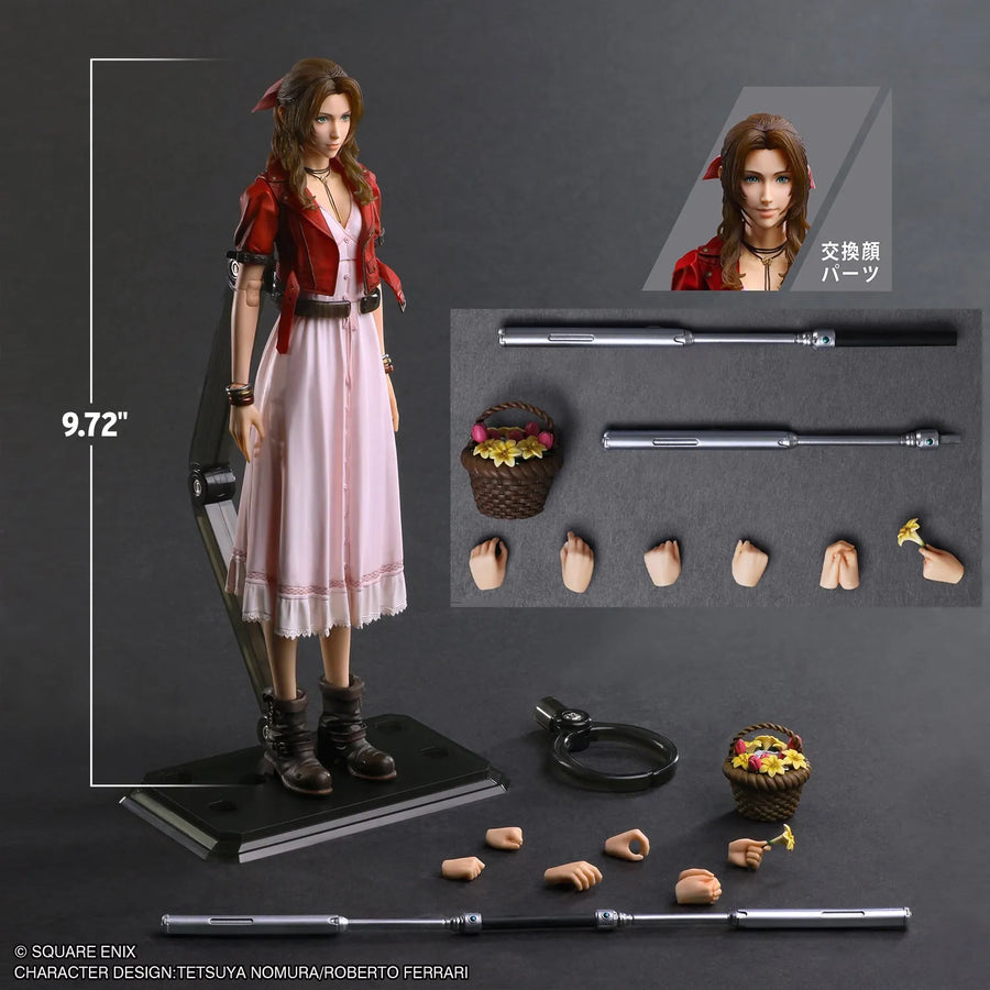 Aerith Gainsborough – Square Enix – ActionFigure Brasil