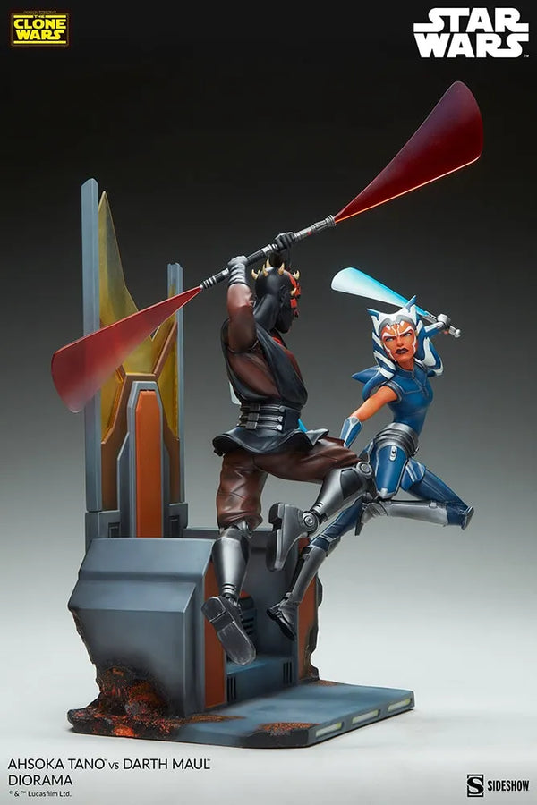 Ahsoka Tano vs Darth Maul - LIMITED EDITION: 2500 – Sideshow Collectibles – ActionFigure Brasil
