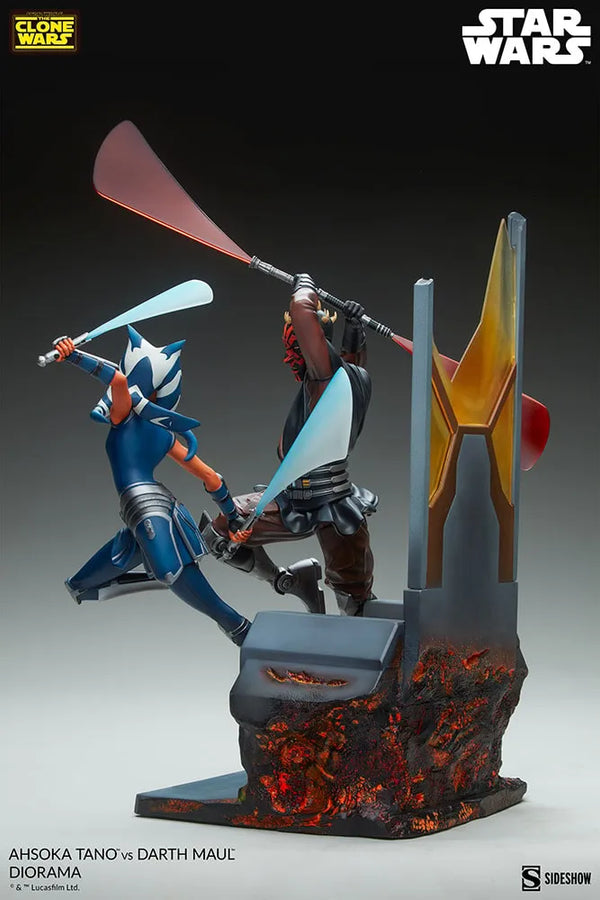 Ahsoka Tano vs Darth Maul - LIMITED EDITION: 2500 – Sideshow Collectibles – ActionFigure Brasil