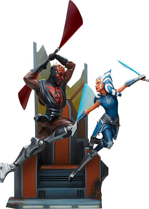Ahsoka Tano vs Darth Maul - LIMITED EDITION: 2500 – Sideshow Collectibles – ActionFigure Brasil