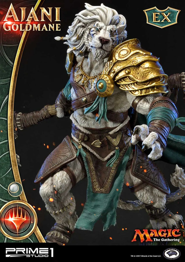 Ajani Goldmane (Exclusive Version) Magic: The Gathering – Prime1Studio – ActionFigure Brasil