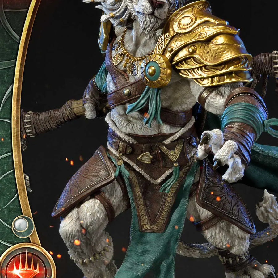 Ajani Goldmane (Exclusive Version) Magic: The Gathering – Prime1Studio – ActionFigure Brasil