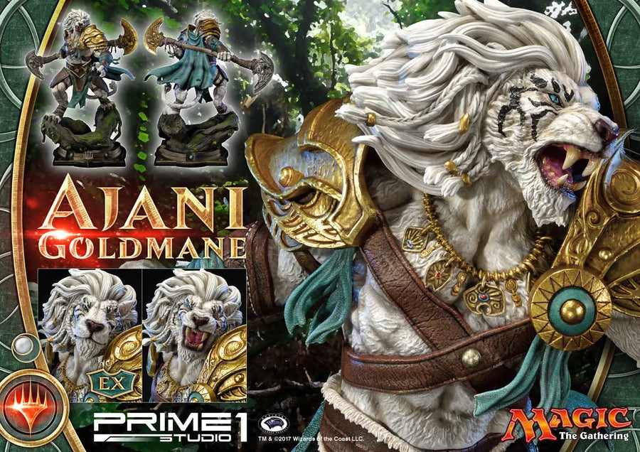 Ajani Goldmane (Exclusive Version) Magic: The Gathering – Prime1Studio – ActionFigure Brasil