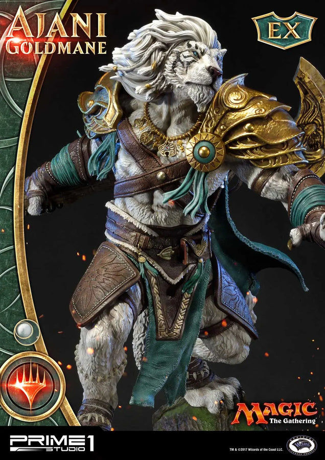Ajani Goldmane (Exclusive Version) Magic: The Gathering – Prime1Studio – ActionFigure Brasil
