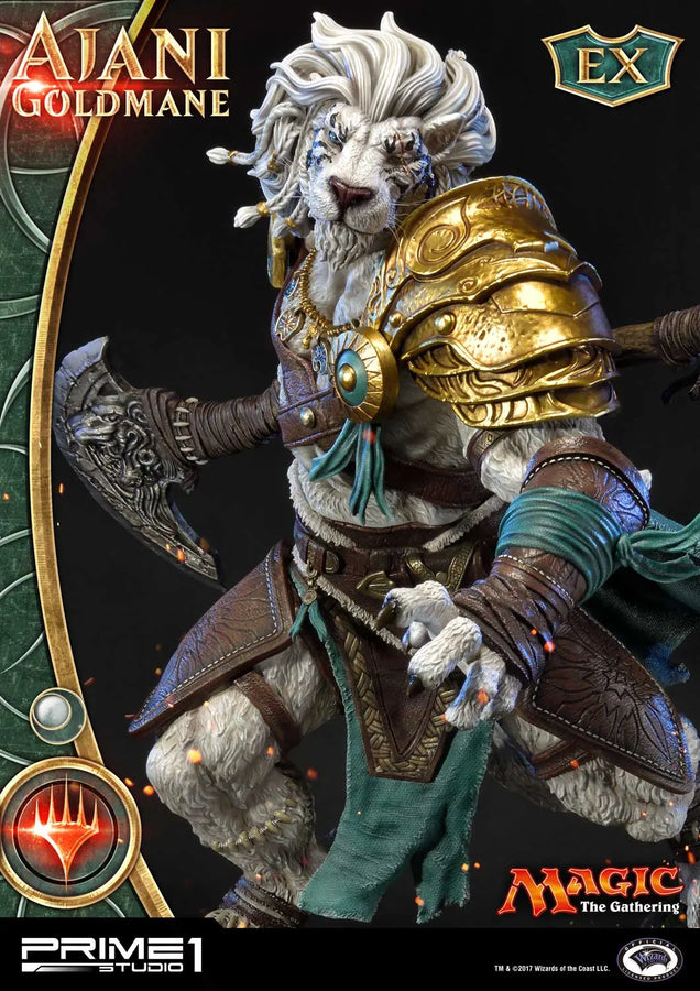 Ajani Goldmane (Exclusive Version) Magic: The Gathering – Prime1Studio – ActionFigure Brasil