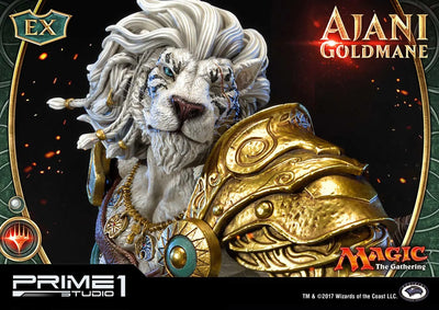 Ajani Goldmane (Exclusive Version) Magic: The Gathering – Prime1Studio – ActionFigure Brasil