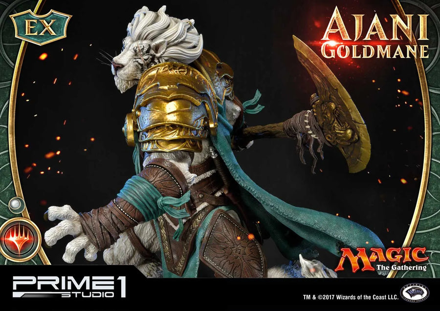 Ajani Goldmane (Exclusive Version) Magic: The Gathering – Prime1Studio – ActionFigure Brasil