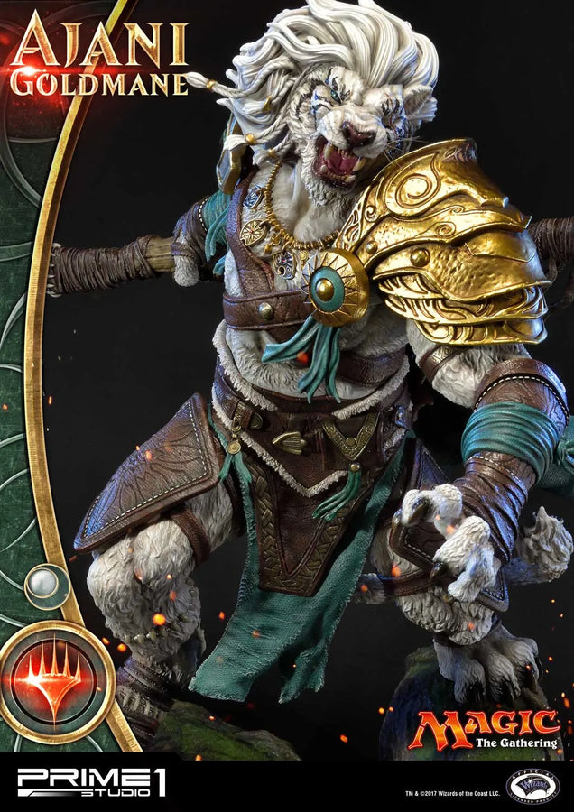 Ajani Goldmane (Exclusive Version) Magic: The Gathering – Prime1Studio – ActionFigure Brasil