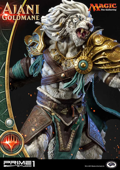 Ajani Goldmane (Exclusive Version) Magic: The Gathering – Prime1Studio – ActionFigure Brasil