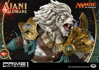 Ajani Goldmane (Exclusive Version) Magic: The Gathering – Prime1Studio – ActionFigure Brasil