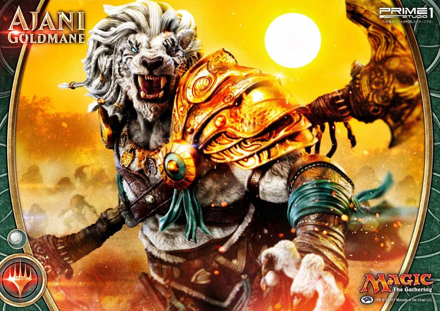 Ajani Goldmane (Regular Version) Magic: The Gathering – Prime1Studio – ActionFigure Brasil