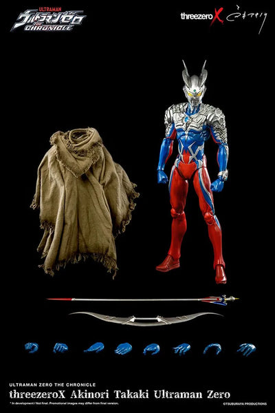 Akinori Takaki Ultraman Zero – Threezero – ActionFigure Brasil — ambientada
