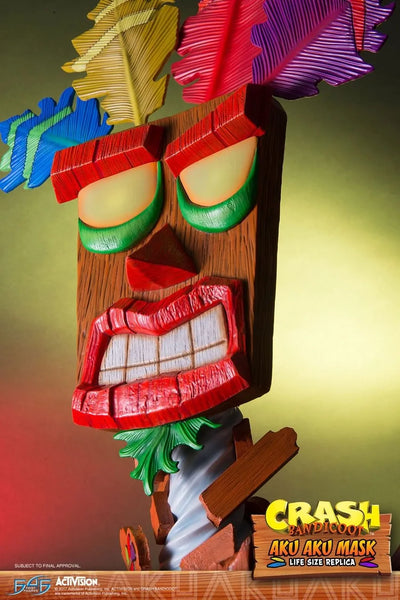Aku Aku Mask - LIMITED EDITION: 500 – First 4 Figures – ActionFigure Brasil — embalagem