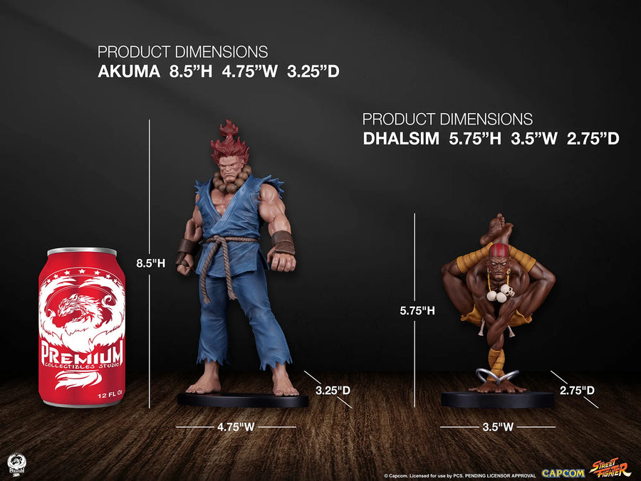 Akuma & Dhalsim – PCS – ActionFigure Brasil