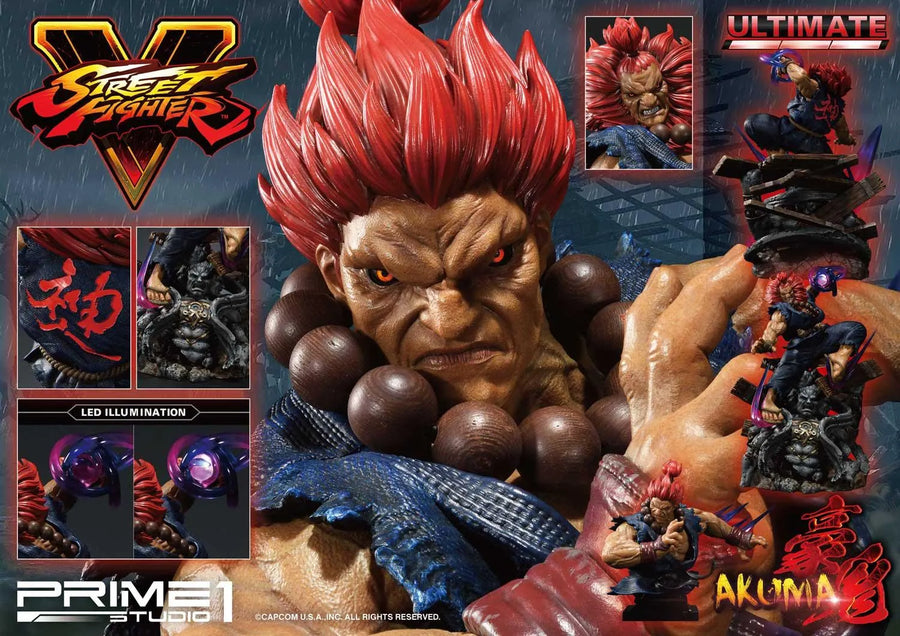 Akuma (Ultimate Version) Street Fighter V – Prime1Studio – ActionFigure Brasil