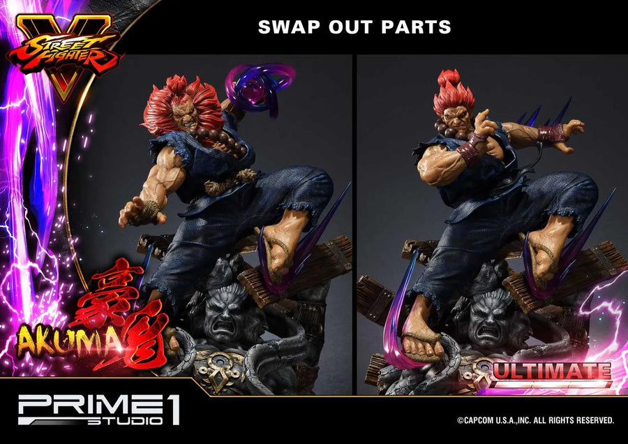 Akuma (Ultimate Version) Street Fighter V – Prime1Studio – ActionFigure Brasil