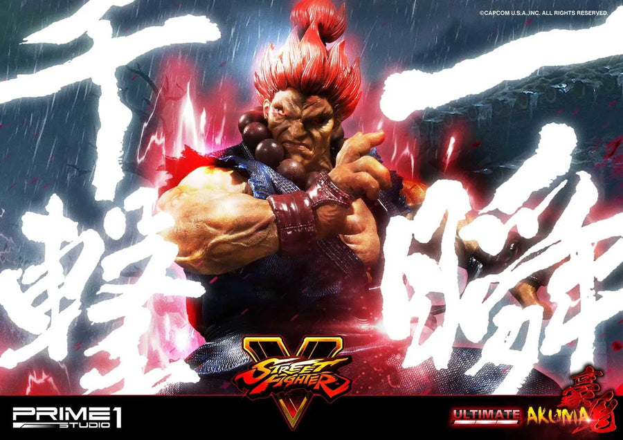 Akuma (Ultimate Version) Street Fighter V – Prime1Studio – ActionFigure Brasil