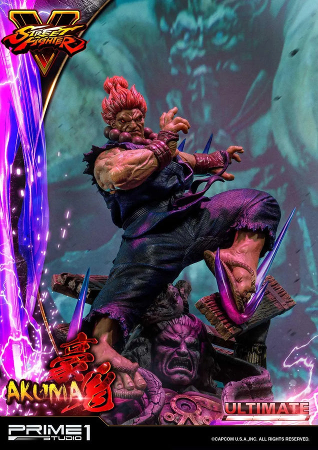 Akuma (Ultimate Version) Street Fighter V – Prime1Studio – ActionFigure Brasil