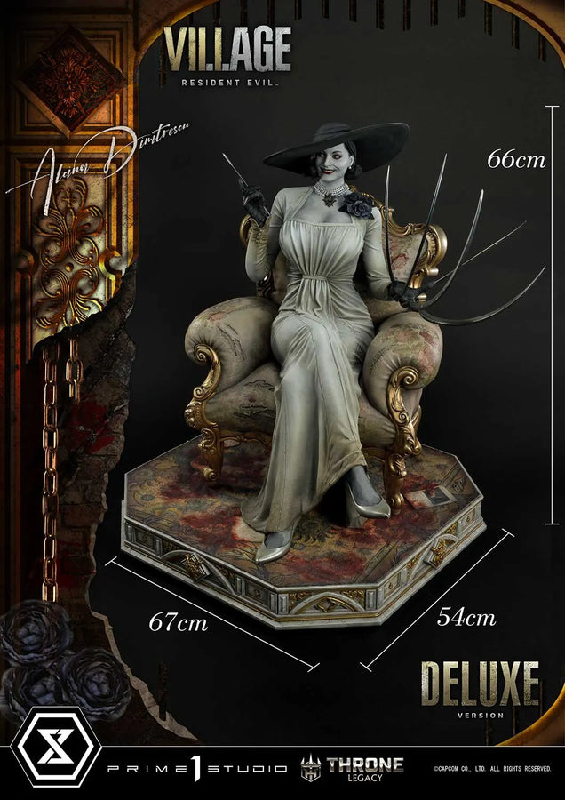 Alcina Dimitrescu (Deluxe Version) Resident Evil Village – Prime1Studio – ActionFigure Brasil