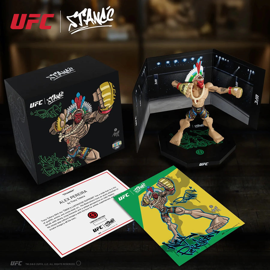 Alex Pereira (Limited Edition) (Limited Version) – Stancé Designer Art Toys – ActionFigure Brasil