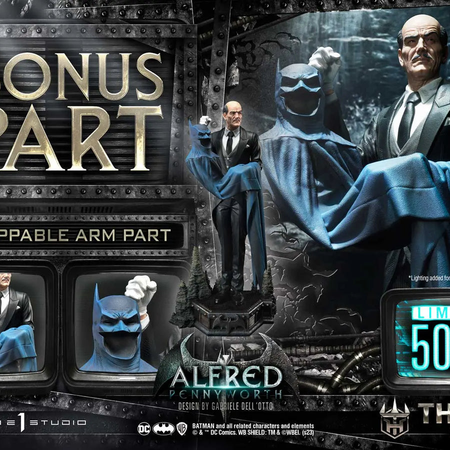 Alfred Pennyworth (Bonus Version) Batman (Comics) – Prime1Studio – ActionFigure Brasil