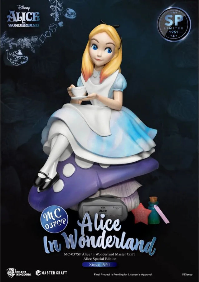 Alice in Wonderland Special Edition - LIMITED EDITION: 1951 – Beast Kingdom – ActionFigure Brasil