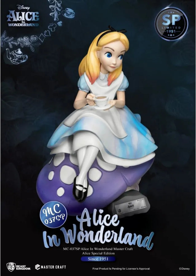 Alice in Wonderland Special Edition - LIMITED EDITION: 1951 – Beast Kingdom – ActionFigure Brasil