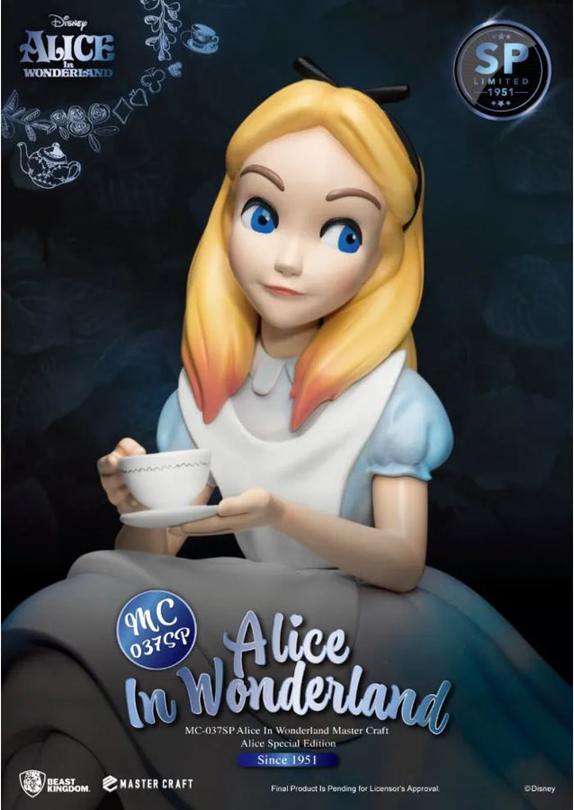 Alice in Wonderland Special Edition - LIMITED EDITION: 1951 – Beast Kingdom – ActionFigure Brasil