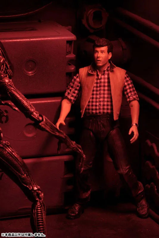 Alien / 7 Inch Action Figure Series: Hadleys Hope, Carter Burke & Concept Warrior Setㅤ – Neca – ActionFigureBrasil