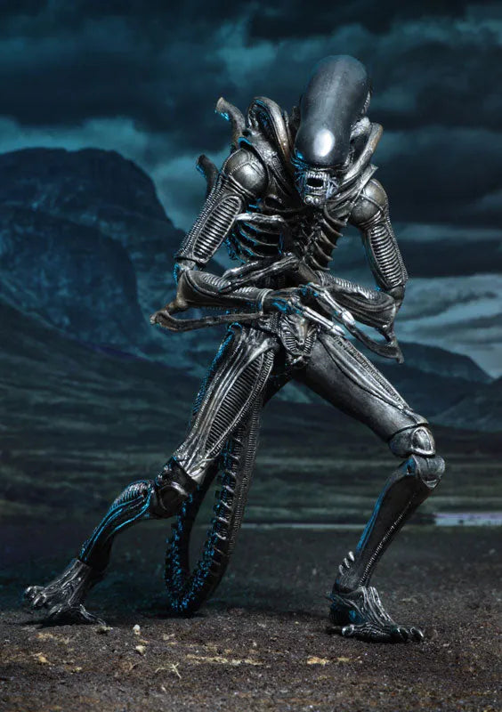 Alien / 7 Inch Action Figure Series: Hadleys Hope, Carter Burke & Concept Warrior Setㅤ – Neca – ActionFigureBrasil