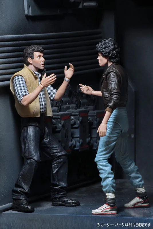 Alien / 7 Inch Action Figure Series: Hadleys Hope, Carter Burke & Concept Warrior Setㅤ – Neca – ActionFigureBrasil