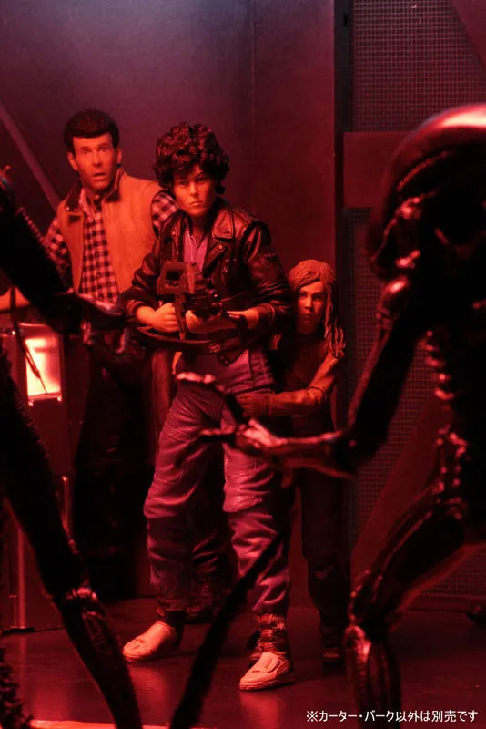 Alien / 7 Inch Action Figure Series: Hadleys Hope, Carter Burke & Concept Warrior Setㅤ – Neca – ActionFigureBrasil