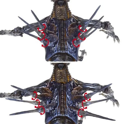 Alien - Alien Queen - Revoltech - Revoltech SFX - 18 (Kaiyodo)ㅤ – Kaiyodo – ActionFigure Brasil — com base expositora