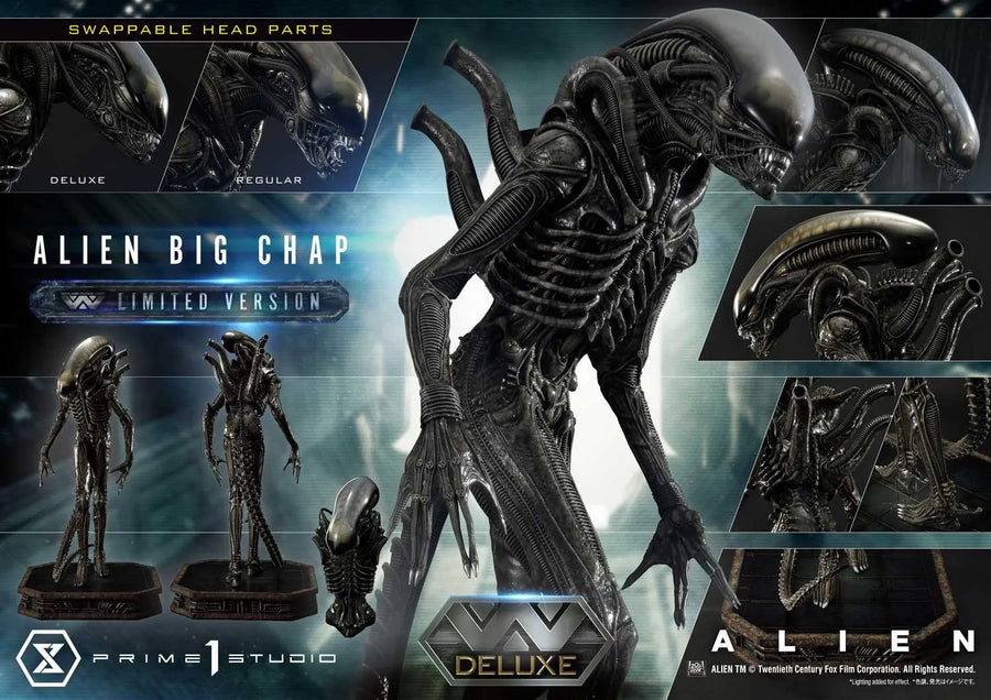 Alien Big Chap (Deluxe Limited Version) Alien (Film) – Prime1Studio – ActionFigure Brasil