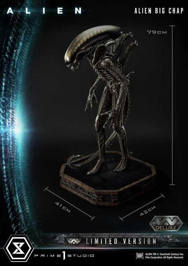 Alien Big Chap (Deluxe Limited Version) Alien (Film) – Prime1Studio – ActionFigure Brasil