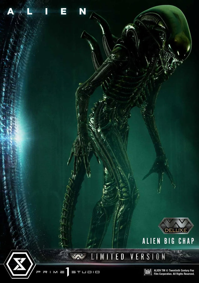 Alien Big Chap (Deluxe Limited Version) Alien (Film) – Prime1Studio – ActionFigure Brasil