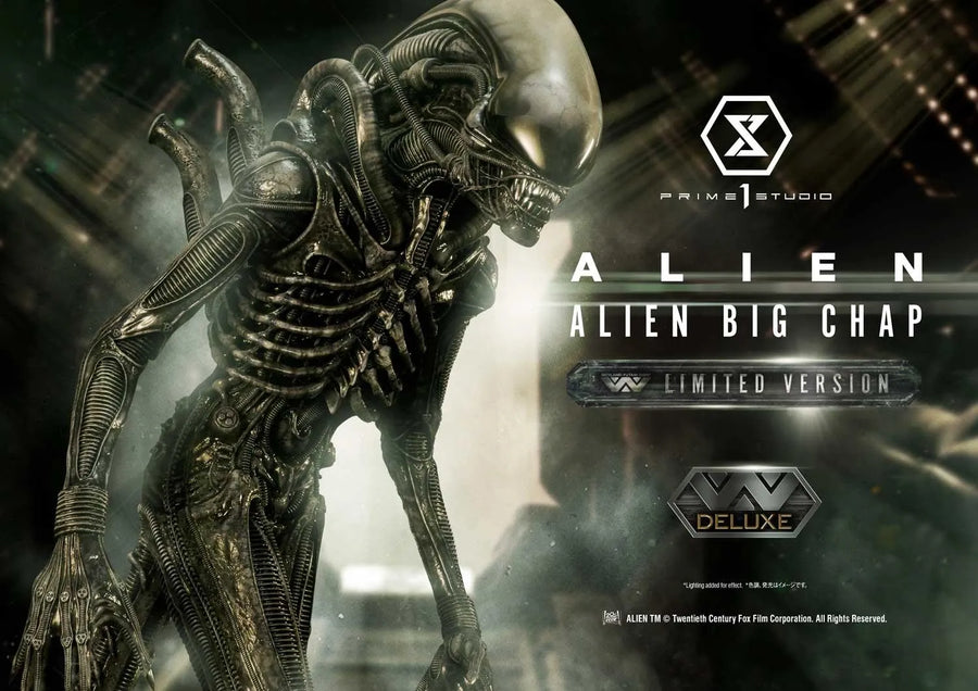Alien Big Chap (Deluxe Limited Version) Alien (Film) – Prime1Studio – ActionFigure Brasil