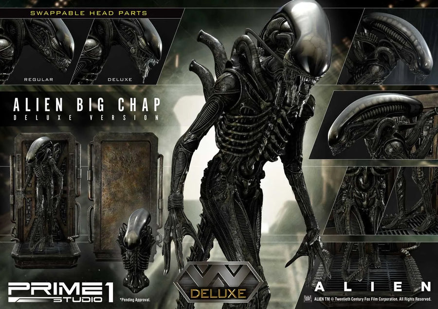 Alien Big Chap (Deluxe Version) Alien (Film) – Prime1Studio – ActionFigure Brasil