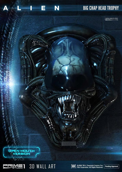 Alien Big Chap Head Trophy (Open Mouth Version) Alien (Film) – Prime1Studio – ActionFigure Brasil