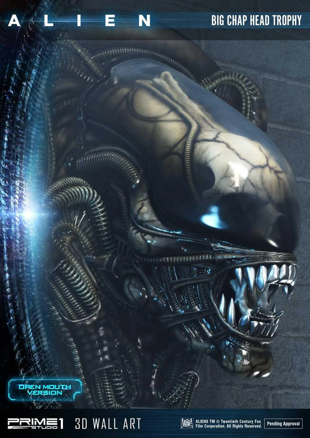 Alien Big Chap Head Trophy (Open Mouth Version) Alien (Film) – Prime1Studio – ActionFigure Brasil