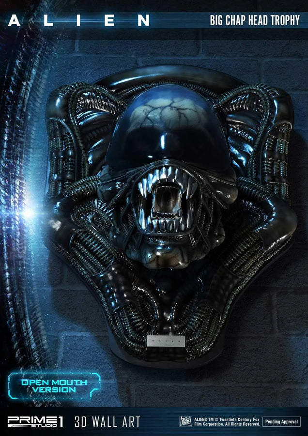 Alien Big Chap Head Trophy (Open Mouth Version) Alien (Film) – Prime1Studio – ActionFigure Brasil