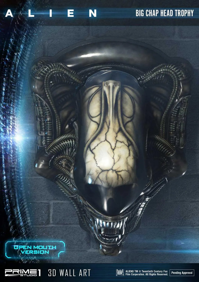 Alien Big Chap Head Trophy (Open Mouth Version) Alien (Film) – Prime1Studio – ActionFigure Brasil