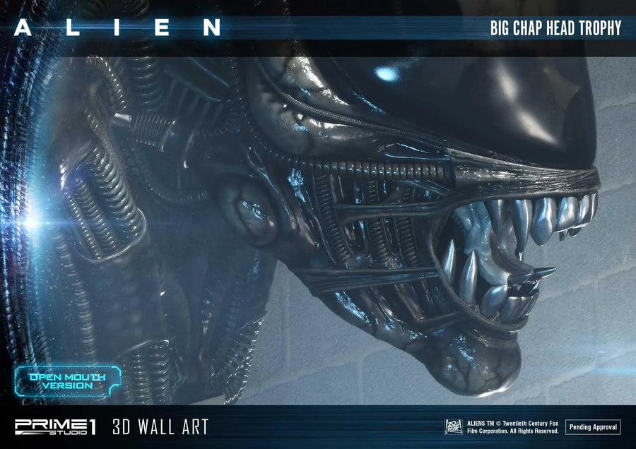 Alien Big Chap Head Trophy (Open Mouth Version) Alien (Film) – Prime1Studio – ActionFigure Brasil