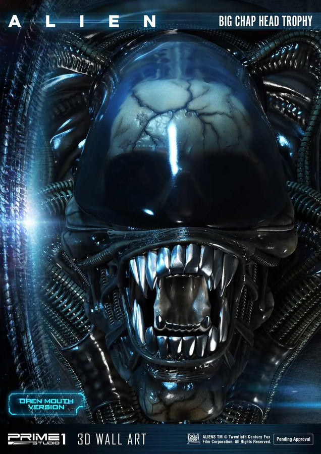 Alien Big Chap Head Trophy (Open Mouth Version) Alien (Film) – Prime1Studio – ActionFigure Brasil