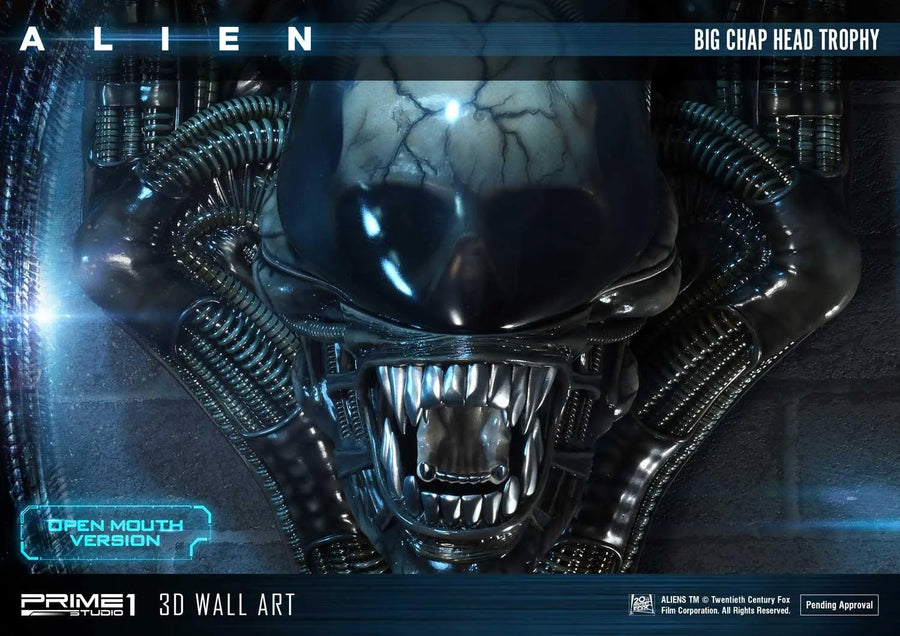 Alien Big Chap Head Trophy (Open Mouth Version) Alien (Film) – Prime1Studio – ActionFigure Brasil