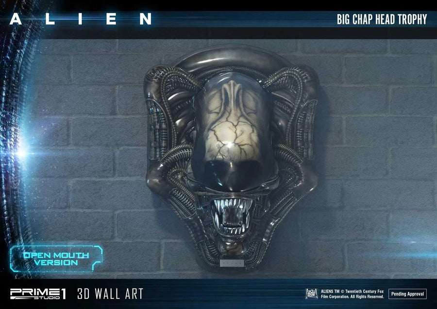 Alien Big Chap Head Trophy (Open Mouth Version) Alien (Film) – Prime1Studio – ActionFigure Brasil