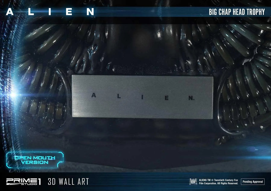 Alien Big Chap Head Trophy (Open Mouth Version) Alien (Film) – Prime1Studio – ActionFigure Brasil