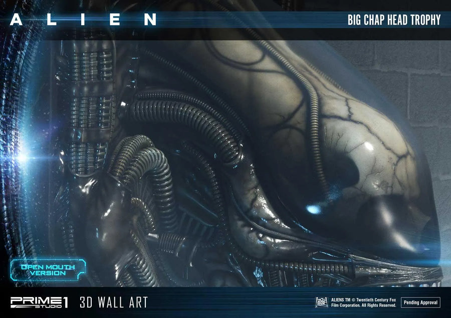 Alien Big Chap Head Trophy (Open Mouth Version) Alien (Film) – Prime1Studio – ActionFigure Brasil