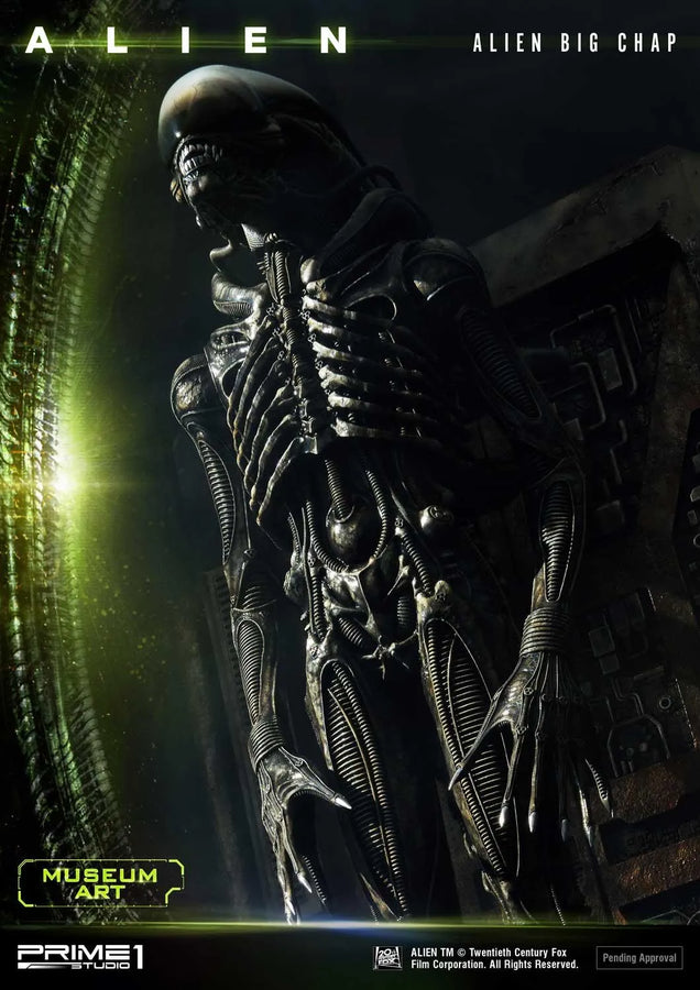 Alien Big Chap Museum art (3D Wall Art Edition) Alien (Film) – Prime1Studio – ActionFigure Brasil